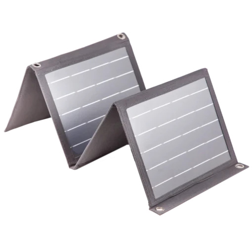 Портативна сонячна панель, 22 Вт зарядний пристрій, 2*USB-A 5V/2.4A