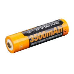 Акумулятор 18650 3500 mAh micro usb зарядка