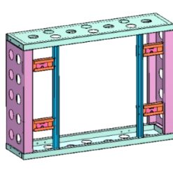 49 "LCD Display Unit Modular Frame Bracket