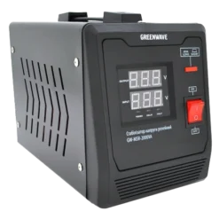 Стабілізатор напруги релейний 1xShuko, DC140-260V, AC220±8%, BOX